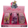 CAJA MONKEY TIN BOX PINK