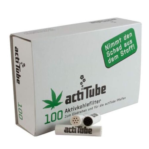 FILTROS ACTITUBE 8ML REGULAR 100 UNIDADES