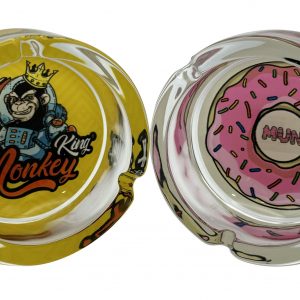 MONKEY GLASS ASHTRAY