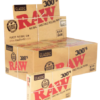 PAPEL 1 1/4 BLOCK 300 HOJAS RAW 20 UDS