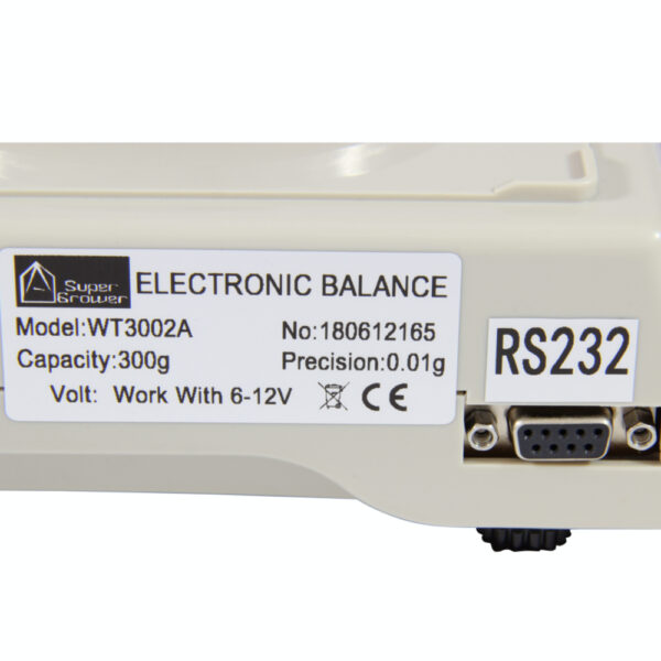 BÁSCULA SUPER SCALE (300GR X 0,01GR)