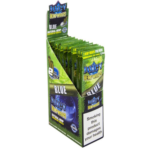 BLUNT JUICY HEMP WRAP BLUE