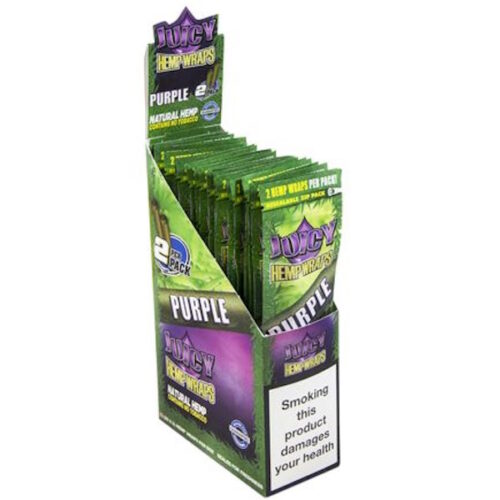 BLUNT JUICY HEMP WRAP PURPLE