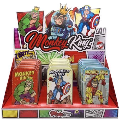 CAJA MONKEY TIN BOX HERO