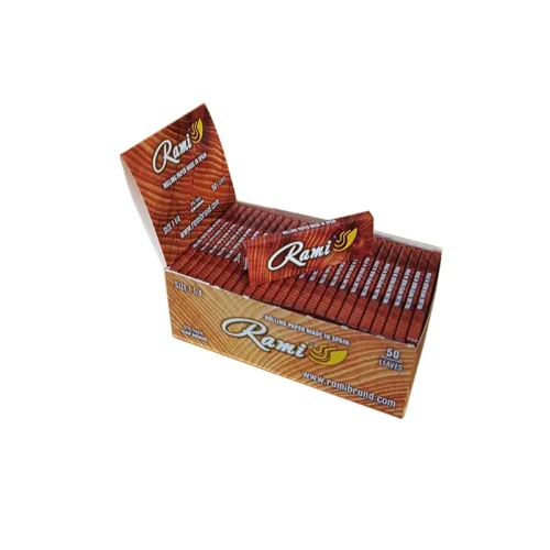 Papel de fumar 1 1/4 marrón. RAMI