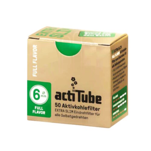 FILTROS ACTITUBE 6ML EXTRA SLIM 50 UNIDADES