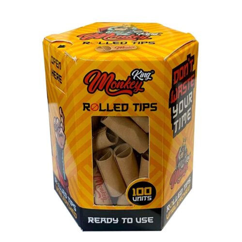 FILTROS MONKEY PREROLLED TIPS 100U