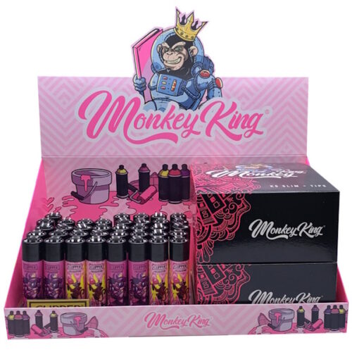 PACK CLIPPER MONKEY PINK