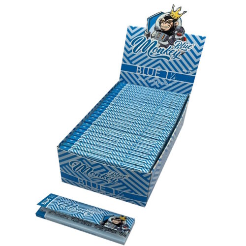 PAPEL 1 1/4 MONKEY KING BLUE