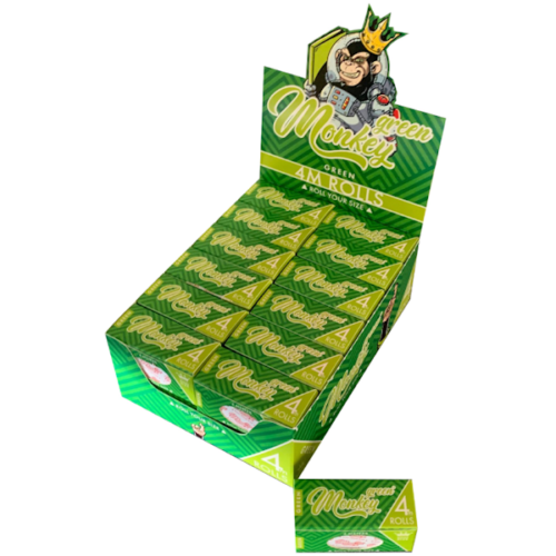 ROLLO PAPEL MONKEY KING GREEN 4M