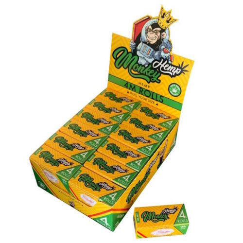 ROLLO PAPEL MONKEY KING HEMP 4M
