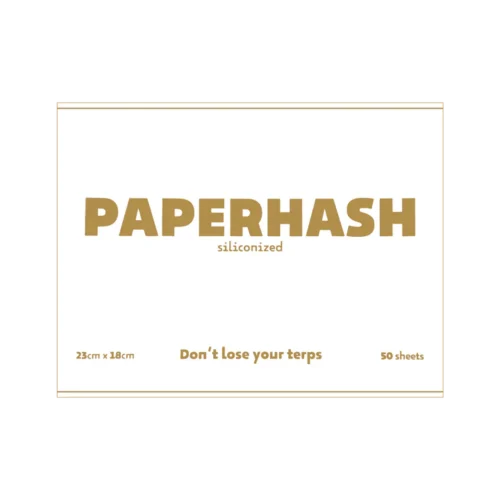 PAPER HASH SILICONIZED