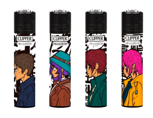 Display Clipper 48 unidades – Anime Soul | Mecheros Recargables