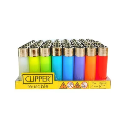 CLIPPER POCKET TRANSLUCIDO (48 UNIDADES)