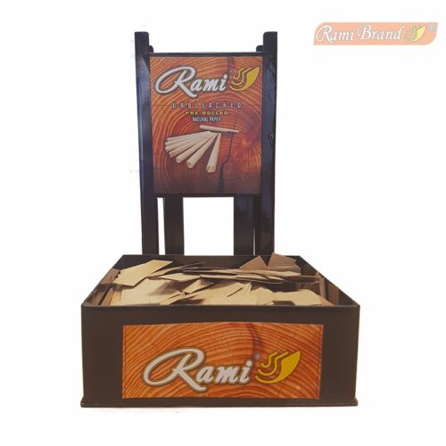 Expositor Dispensario Metálico RAMI – Dispensario para Filtros y Papel de Fumar