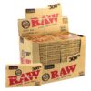Papeles RAW Classic 300 1 1/4 – Caja 40 Librillos | Papel de Liar Natural