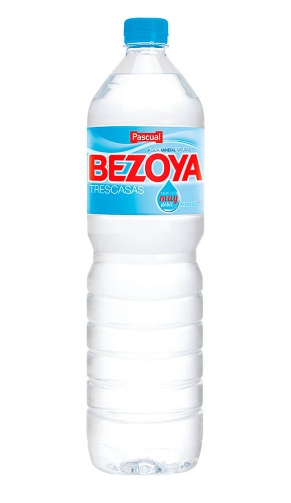 Agua Bezoya 1,5L. Pack de 6 unidades.