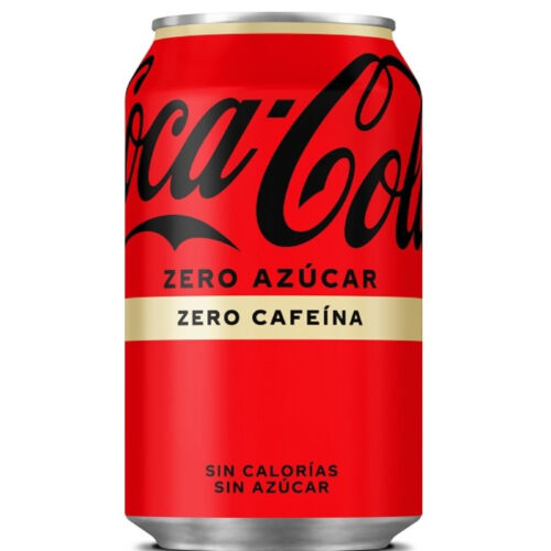 Coca-Cola Zero Zero Nacional 33cl. Pack 24 unidades.