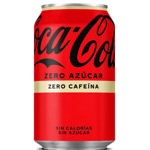 Coca-Cola Zero Zero Nacional 33cl. Pack 24 unidades.