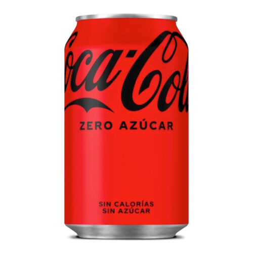 Coca-Cola Zero Nacional 33cl. Pack 24 unidades.