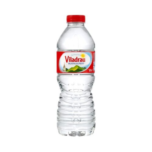 Agua Viladrau 0,50l. Pack de 24 unidades.