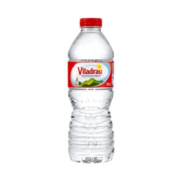 Agua Viladrau 0,50l. Pack de 24 unidades.